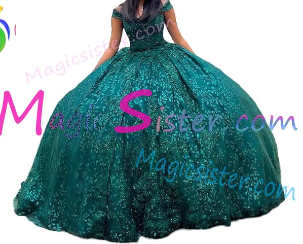 Topselling Emerald Green Quinceanera Dress