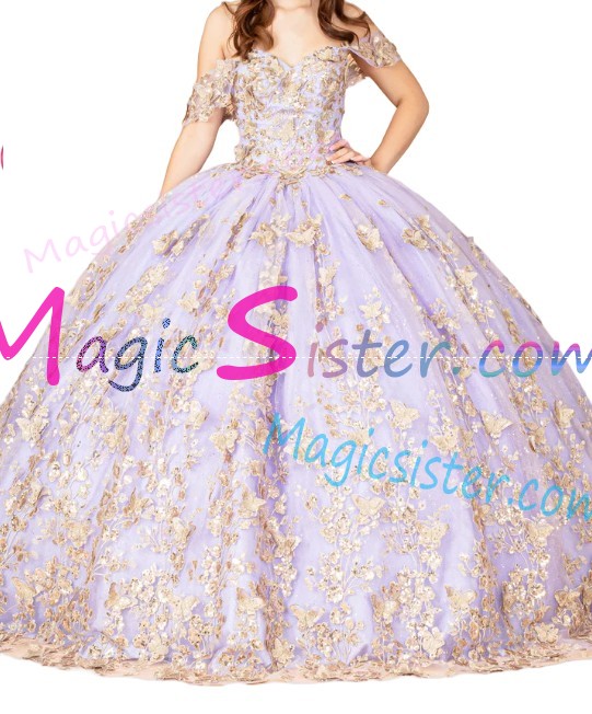 New Style Butterfly Quinceanera Dress