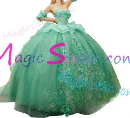 TopSelling Sage Quinceanera Dress
